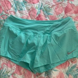 Teal Nike Running Shorts